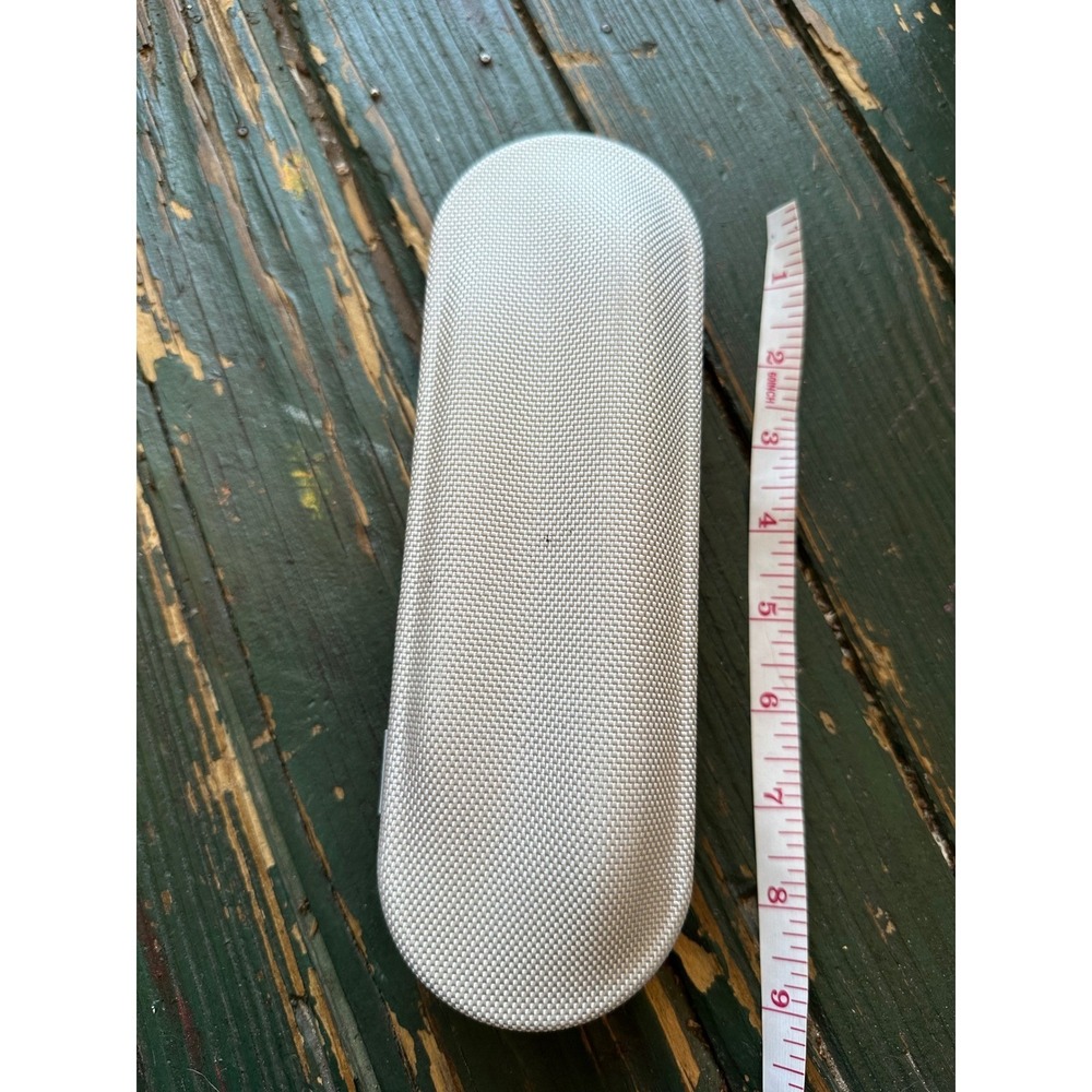 Philips Sonicare Electric Toothbrush Hard Travel Case White Woven Fabric A728